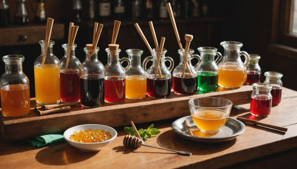 Sirops et liqueurs : découvrez l'art de la fabrication